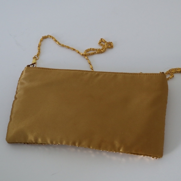 Britney Spears Formal Clutch / Handbag, Gold - Picture 3 of 12